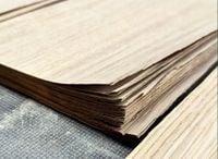 FORNIR NATURALNY DĘBOWY GRUBOŚĆ 0,6MM - PASKI - IDEALNY DO RENOWACJI/