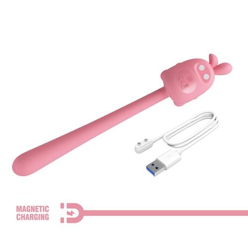 cute bunny, flirting stick, 7 vibration functions, magnetic usb charging na Arena.pl