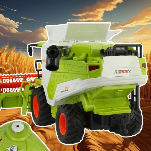 Kombajn Zdalnie Sterowany Pilot R/C Traktor Generator DYMU Światła Dźwięk na Arena.pl
