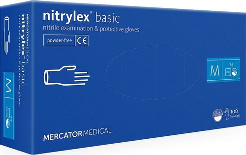 Rękawiczki nitrylowe Nitrylex Basic M na Arena.pl