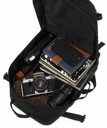 Plecak torba mały bagaż pojemny do samolotu kabinówka lotnicza Beltimore na Arena.pl