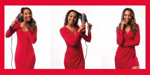 SUSZARKA DO WŁOSÓW LOKÓWKA PROSTOWNICA BORDOWA TYTANOWA REVLON na Arena.pl