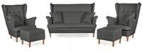 Zestaw wypoczynkowy sofa + 2 fotele Family Meble