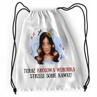 Plecak Dla Weroniki Szkolny Worek Torba Z Nadrukiem Ze Zdjęciem