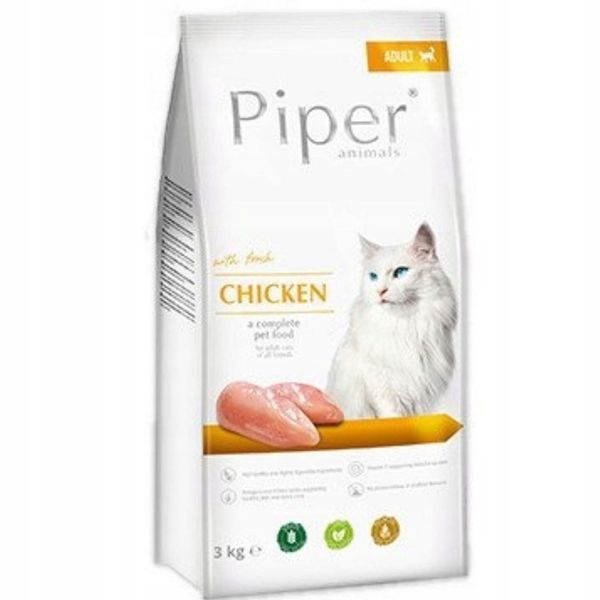 Piper karma sucha kurczak 3 kg zdjęcie 2