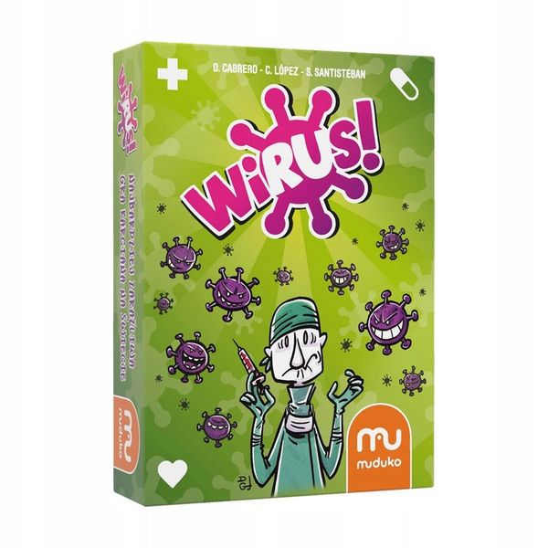 2w1 WIRUS + WIRUS 2 EWOLUCJA GRY MUDUKO TREFL zdjęcie 6