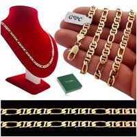 ŁAŃCUSZEK ZŁOTY MĘSKI GUCCI 60cm/5,8mm STAL CHIRURGICZNA PREZENT DLA NIEGO