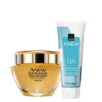 Avon Ultimate Zestaw kosmetyk Maska na noc Emulsja