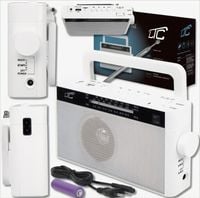 MOCNE RADIO SIECIOWO BATERYJNE KUCHENNE PRZENOŚNE BLUETOOTH USB