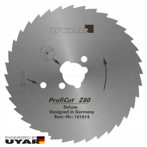 Ostrze nóż kebab 80mm UYAR ząbkowane ProfiCut Z80 do Potisa S120/S150/S180 na Arena.pl
