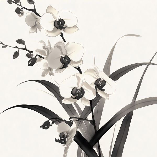Plakat 30x30cm Orchidea zdjęcie 1
