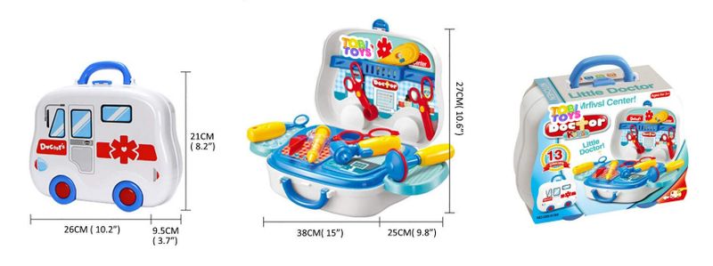 Doktor w walizce samochód 008-918A zdjęcie 3