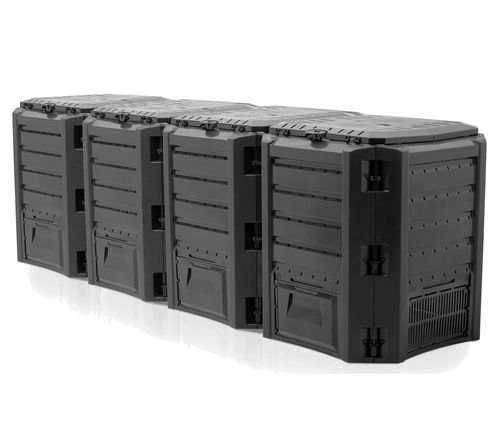 KOMPOSTOWNIK MODUŁOWY 1600 L CZARNY IKSM1600C na Arena.pl