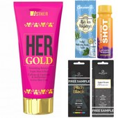 Asther Her Gold Mocny Bronzer Dla Kobiet + Gratisy