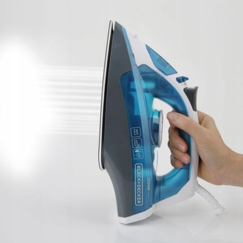 Żelazko parowe BLACK & DECKER BXIR2200E Niebieski na Arena.pl