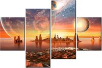 140CM 70 OBRAZ RZUT OKIEM ŚCIENNY