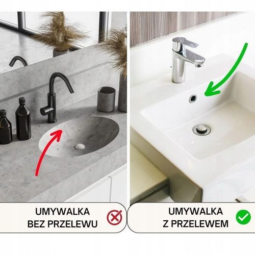 Zestaw bateria umywalkowa stojąca i korek klik-klak chromowany - Yoka na Arena.pl