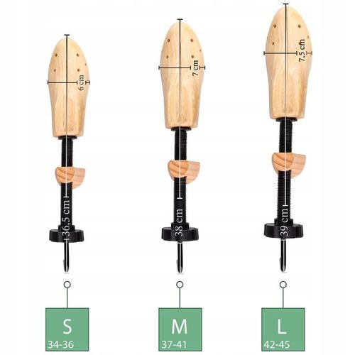 Prawidła drewniane do rozciągania butów ciasnego obuwia rozmiar 37-41 PARA na Arena.pl