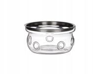PODGRZEWACZ SZKLANY POD DZBANEK ZAPARZACZ NA ŚWIECZKI TEALIGHT IMBRYK