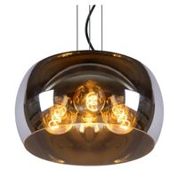 Loftowa lampa wisząca OLIVIA 45401/40/65 Lucide przydymiony czarny