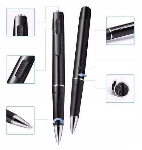 MINI KAMERA SZPIEGOWSKA UKRYTA FULLHD DŁUGOPIS na Arena.pl