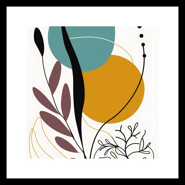 Plakat 20x20cm Akwarelowe Przebudzenie zdjęcie 3