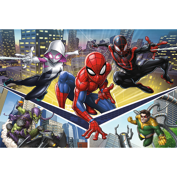 Puzzle - 160 - Siła Spidermana - Disney Marvel Spiderman 15422 zdjęcie 2