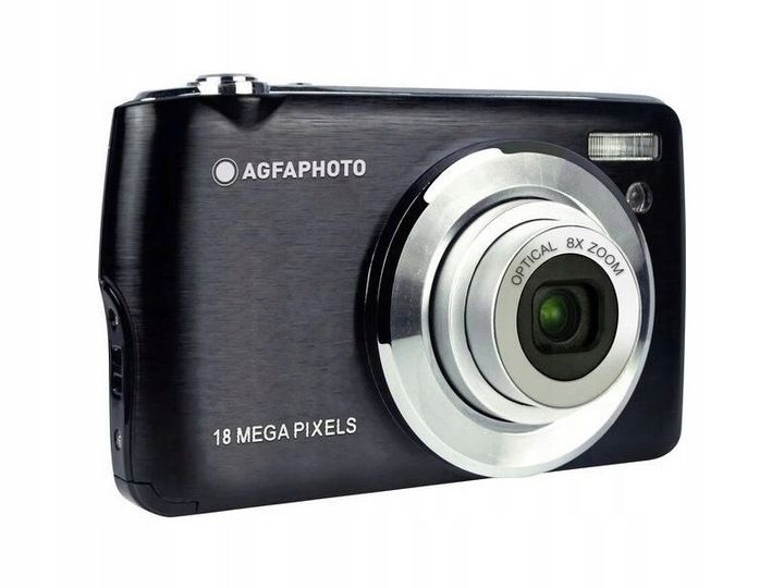 Aparat AGFAPHOTO DC8200 18Mpx Czarny zdjęcie 1