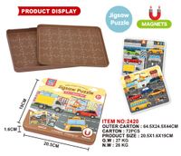 DLA DZIECI ZESTAW MAGNETYCZNE PUZZLE