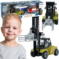 WOOPIE Wózek Widłowy Zaciskowy z Przyczepą Dźwięki Światła