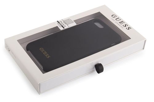 GUESS HARD CASE SILICONE Apple iPhone 7/8 4,7 - BLACK na Arena.pl