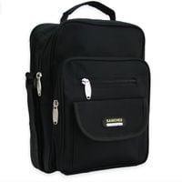 torba męska z nylonu sanchez - czarna