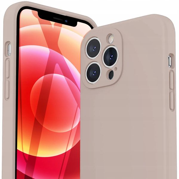 Plecki niktrade do Apple iPhone 12 Pro Max beżowy zdjęcie 2