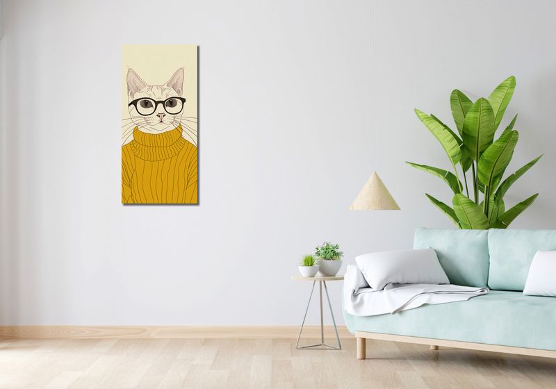 Obraz 40x90cm Intelektualista zdjęcie 2