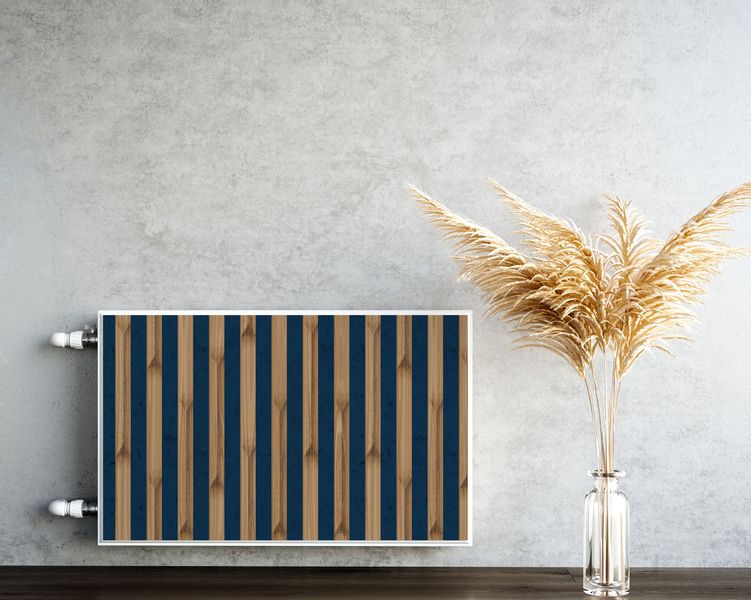 Magnetyczna MASKOWNICA Na Grzejnik Lamele Ozdobne Efekt 3D 80cm x 60cm zdjęcie 5
