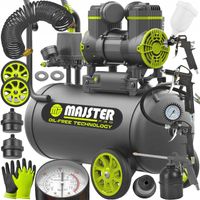 Profesjonalny Kompresor BEZOLEJOWY Sprężarka 24L CICHY INDUKCYJNY MP0067