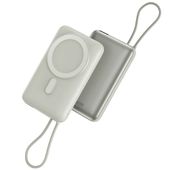 powerbank bazic fusion mag 10000mah      magsafe kabel usb-c szary