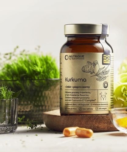 Kurkuma 60 kapsułek ekstrakt Curcumin C3 Complex na Arena.pl