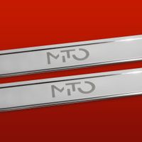 Listwa progowa ALFA ROMEO MITO Stal nierdzewna 304 połysk 2szt