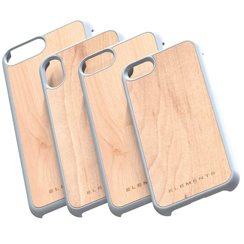 Drewniane etui do iPhone Xs / X (Light Grey) na Arena.pl