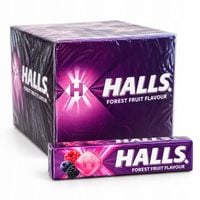 Halls Forest Fruit Flavour cukierki 33,5g x 20sztuk DATA 11.10.2026