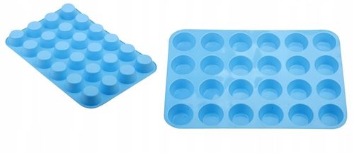 FORMA silikonowa 24 MUFFINKI FOREMKA BABECZKI XXL na Arena.pl