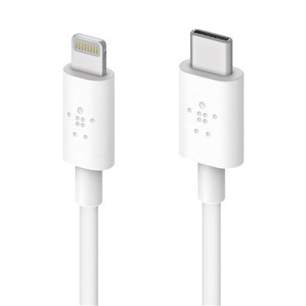 Belkin Boost Charge, Usb-C Cable With Lightning Connector, 1.2 M., White na Arena.pl