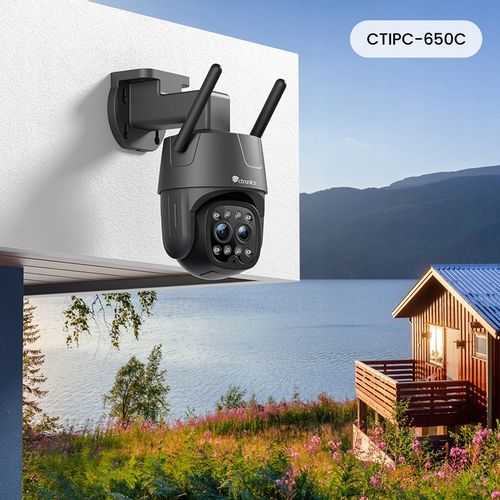 KAMERA ZEWNĘTRZNA IP Z KARTĄ SIM 3G 4G LTE GSM PTZ PODWÓJNY OBIEKTYW 6×ZOOM na Arena.pl