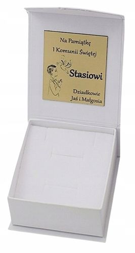 Łańcuszek Srebrny Męski Pancerka Diamentowany z Medalikiem Grawer Gratis na Arena.pl