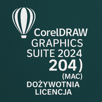CorelDRAW Graphics Suite 2024 (MAC) – Dożywotnia licencja | 1 Urządzenie |