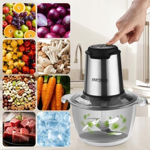 ROZDRABNIACZ SZATKOWNICA DO WARZYW ELEKTRYCZNY MIĘSA OWOCÓW MALAKSER na Arena.pl