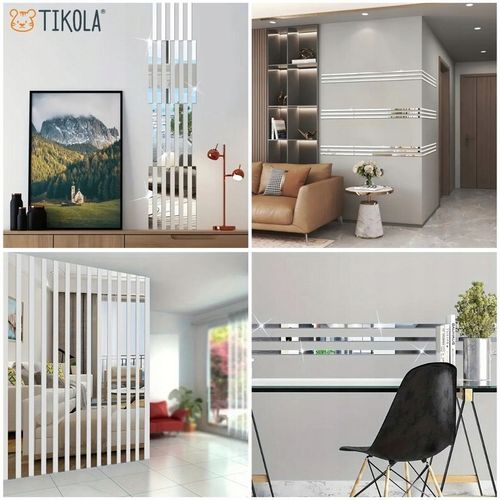 Listwa ozdobna dekoracyjna srebrna na ścianę do mebli samoprzylepna ścienna na Arena.pl