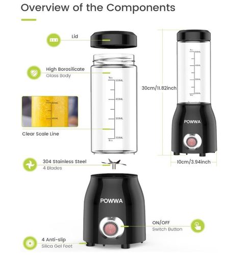 Blendery do smoothie ultra ostry POWWA 300W na Arena.pl