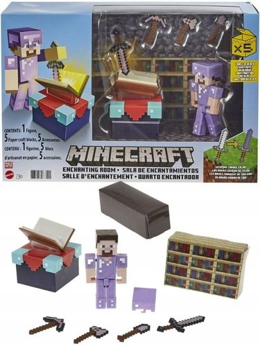 MINECRAFT MAGICZNY POKÓJ + FIGURKA STEVE GYB62 na Arena.pl